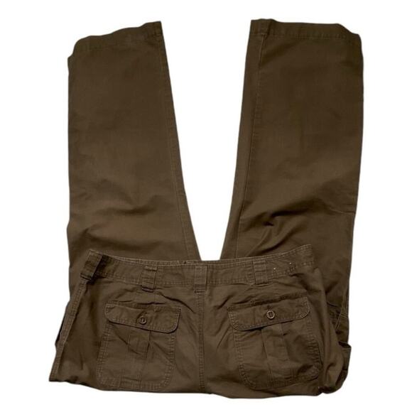 Cabelas Cargo Pants Womens 16x32 Hi Rise Utility Pockets Outdoor Hiking Workwear - Picture 5 of 9